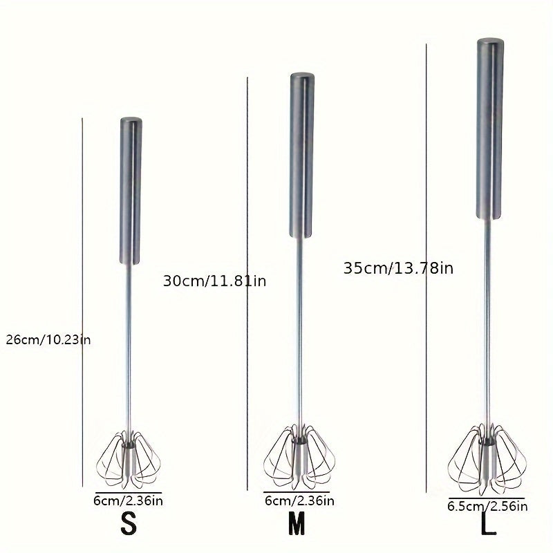 Multifunctional Stainless Steel Whisk & Milk Frother - Urbizia