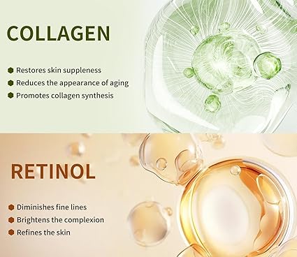 10-Pack Collagen Face Masks – Q10 & Retinol Anti-Aging Hydration - Urbizia