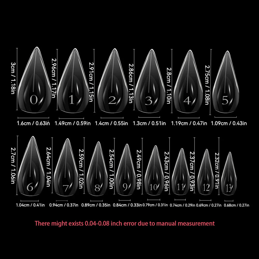 140Pcs Mini 3D Cat Claw & Eagle Claw Nail Forms – Reusable Dual Nail Molds for Poly Gel Extensions