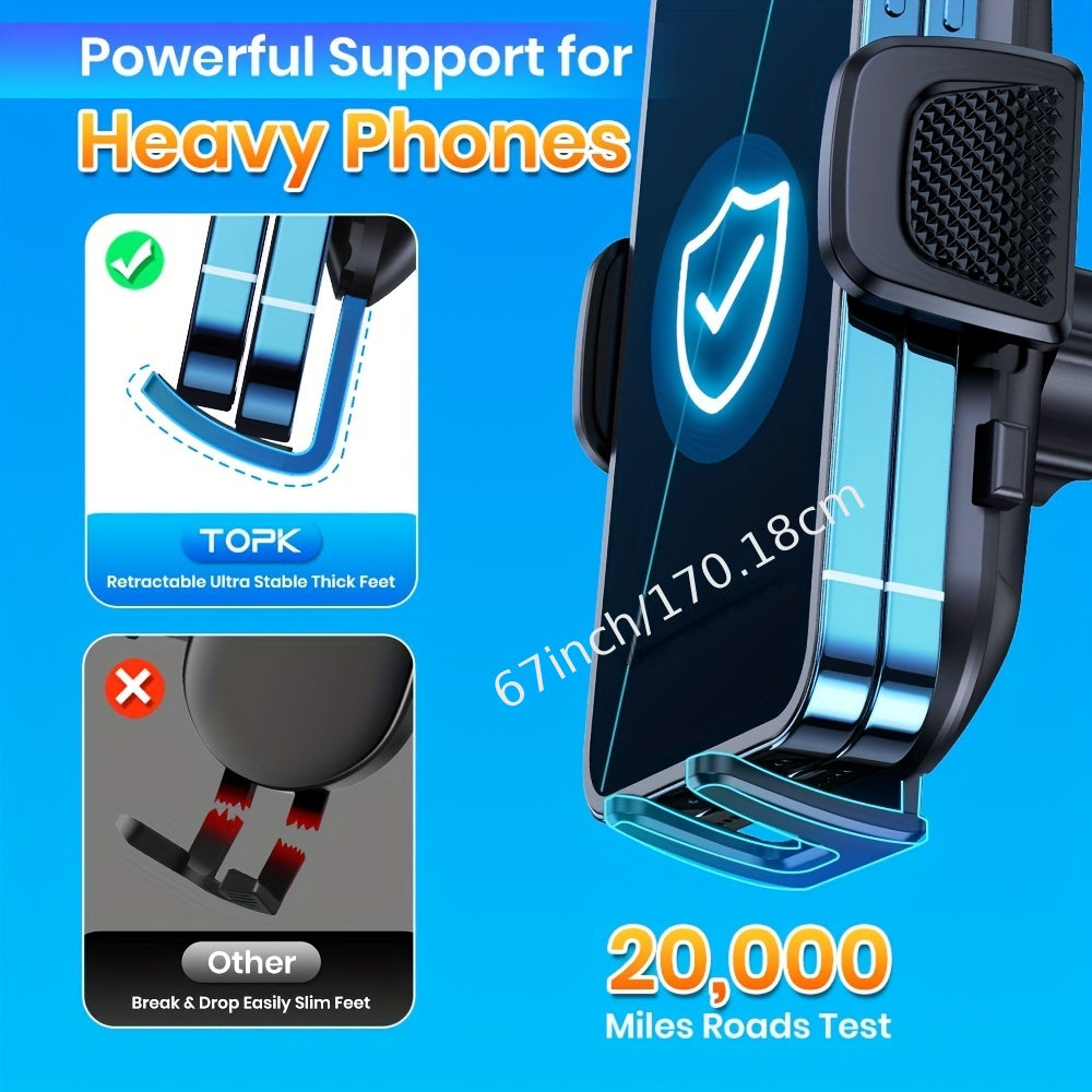 D38-C Car Phone Holder Mount by TOPK - Urbizia