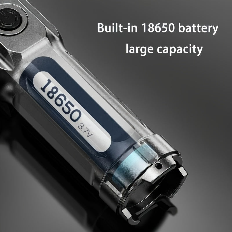 APOLLOFIRE High-Power Zoom Flashlight – Rechargeable - Urbizia