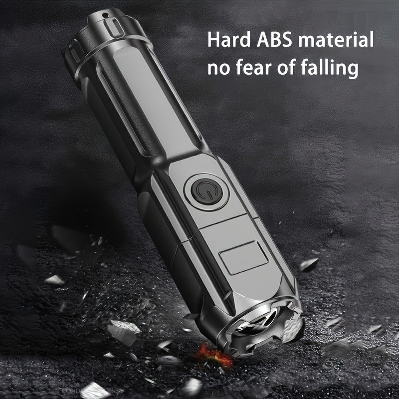 APOLLOFIRE High-Power Zoom Flashlight – Rechargeable - Urbizia