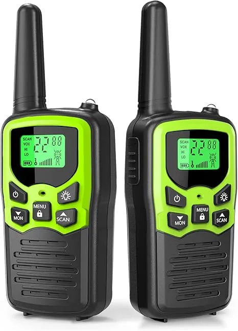 MOICO Long Range Walkie Talkies (2 Pack)