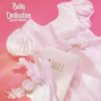 Baby Dedication Guest Book - Urbizia