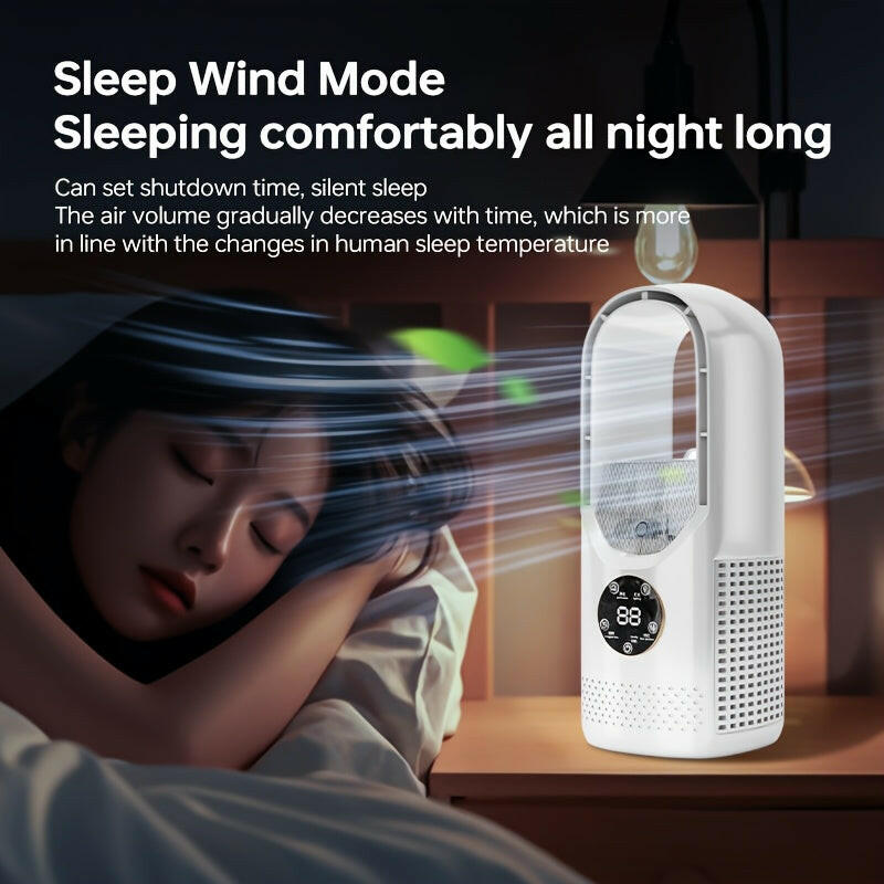 Portable USB Bladeless Air Cooling Fan - Urbizia