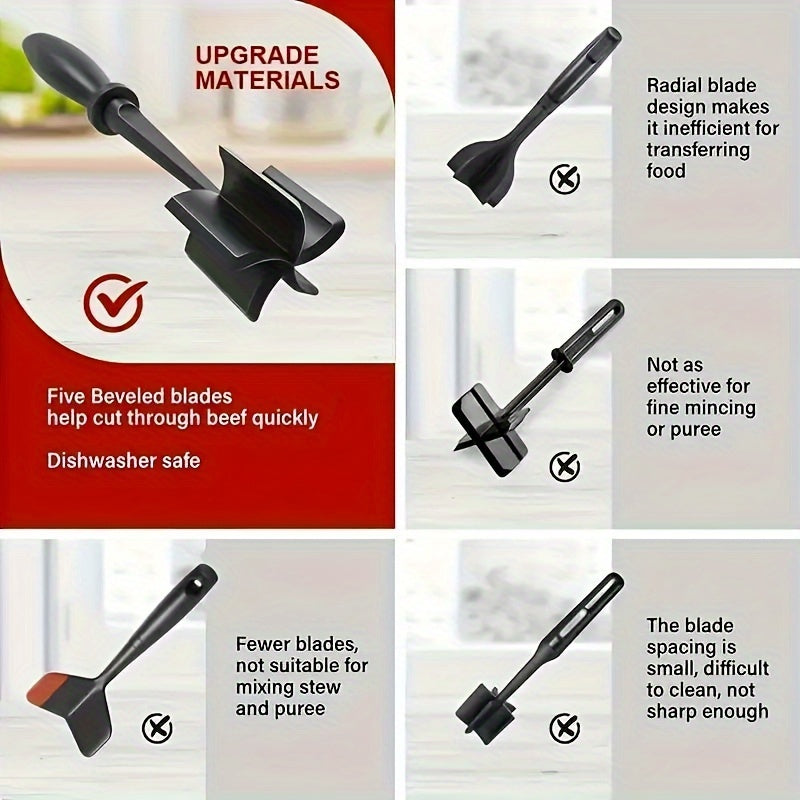 ABERZEY Manual Meat Chopper – Heat Resistant - Urbizia