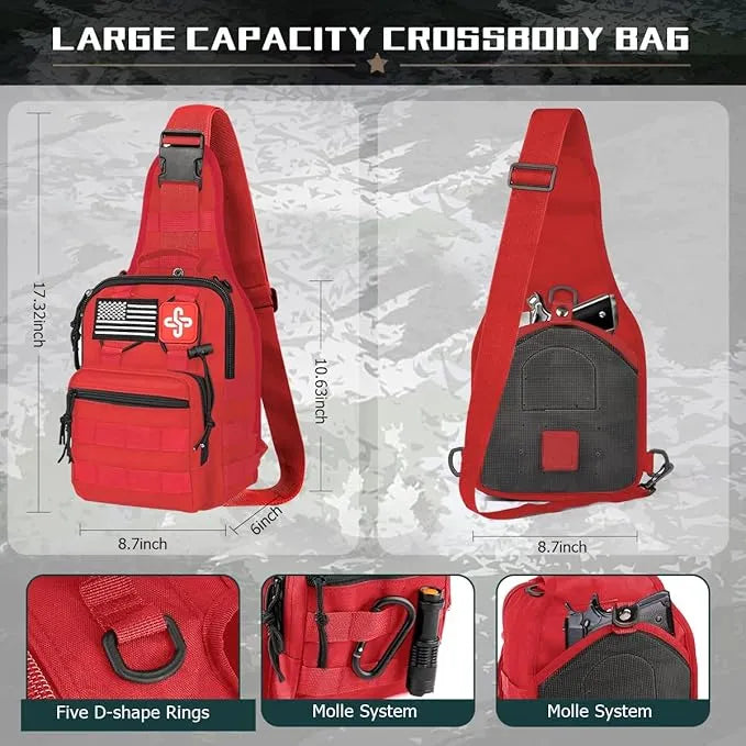262-Piece Survival Kit with First Aid - Urbizia
