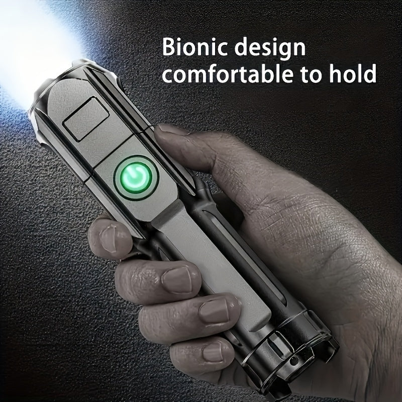 APOLLOFIRE High-Power Zoom Flashlight – Rechargeable - Urbizia