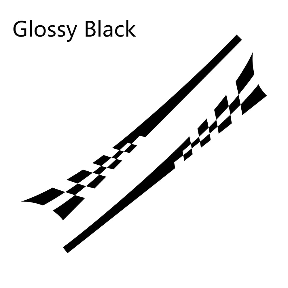 2pcs/lot Car DIY Race Stripes Camouflage Vinyl Wrap – 220x25cm Car Stickers