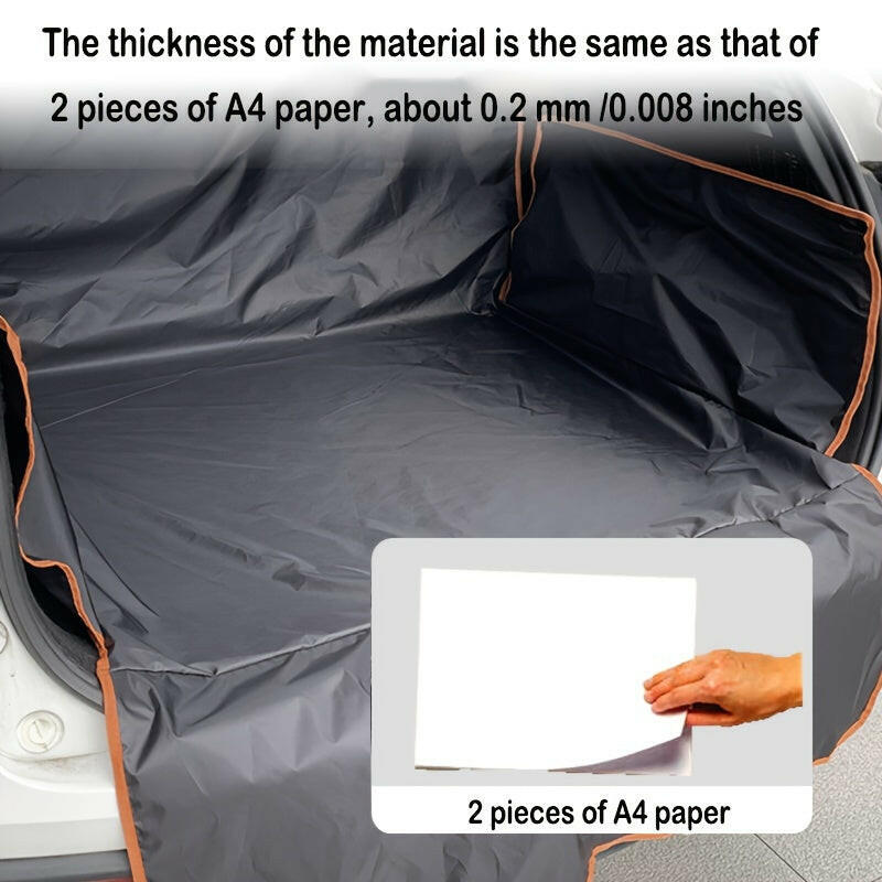 Durable Polyester Auto Trunk Mat for Pets - Urbizia