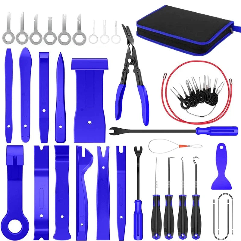 43pcs Car Tool Set – Pry Disassembly & Trim Removal Kit for Auto Repair