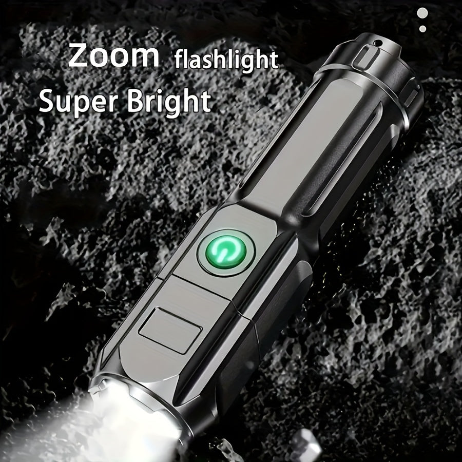 APOLLOFIRE High-Power Zoom Flashlight – Rechargeable - Urbizia