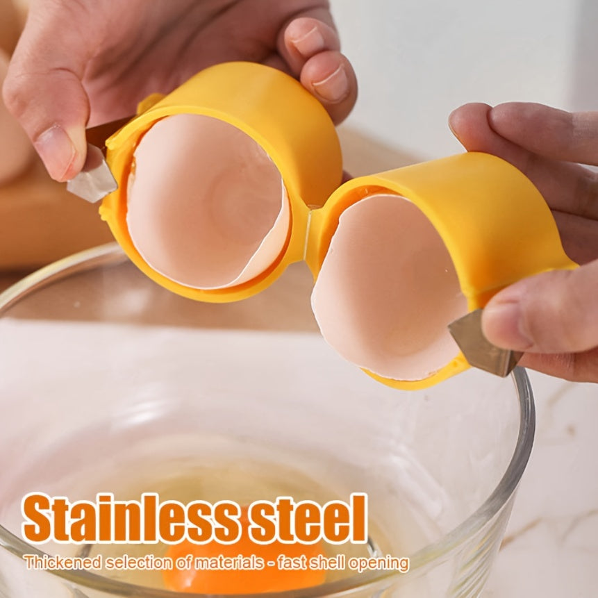 Easy Clean Eggshell Separator – Quick Peel & Yolk Splitter - Urbizia