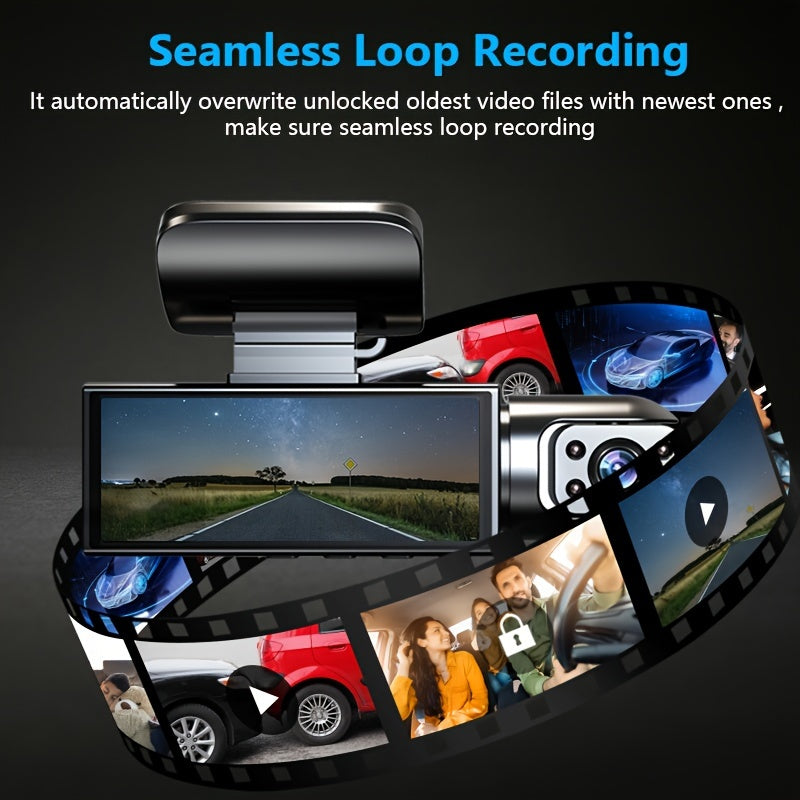 Dual Lens Car Dash Camera - Urbizia