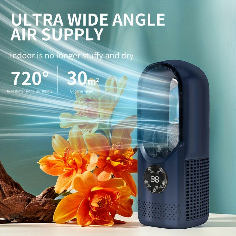 Portable USB Bladeless Air Cooling Fan - Urbizia