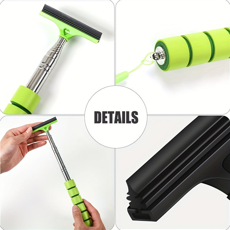 Retractable Car Rearview Mirror Wiper - Urbizia