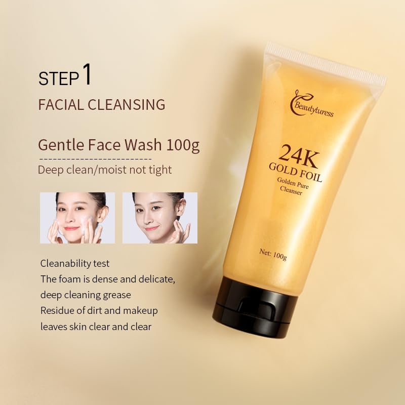 9-Piece Skincare Set – Collagen, Hyaluronic Acid & Snail Mucin - Urbizia