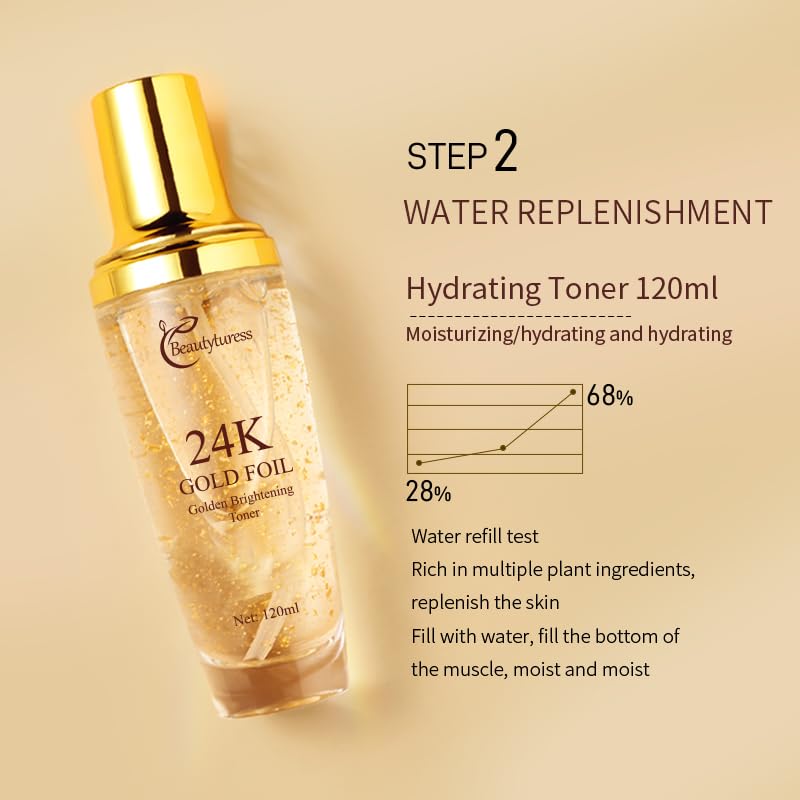 9-Piece Skincare Set – Collagen, Hyaluronic Acid & Snail Mucin - Urbizia