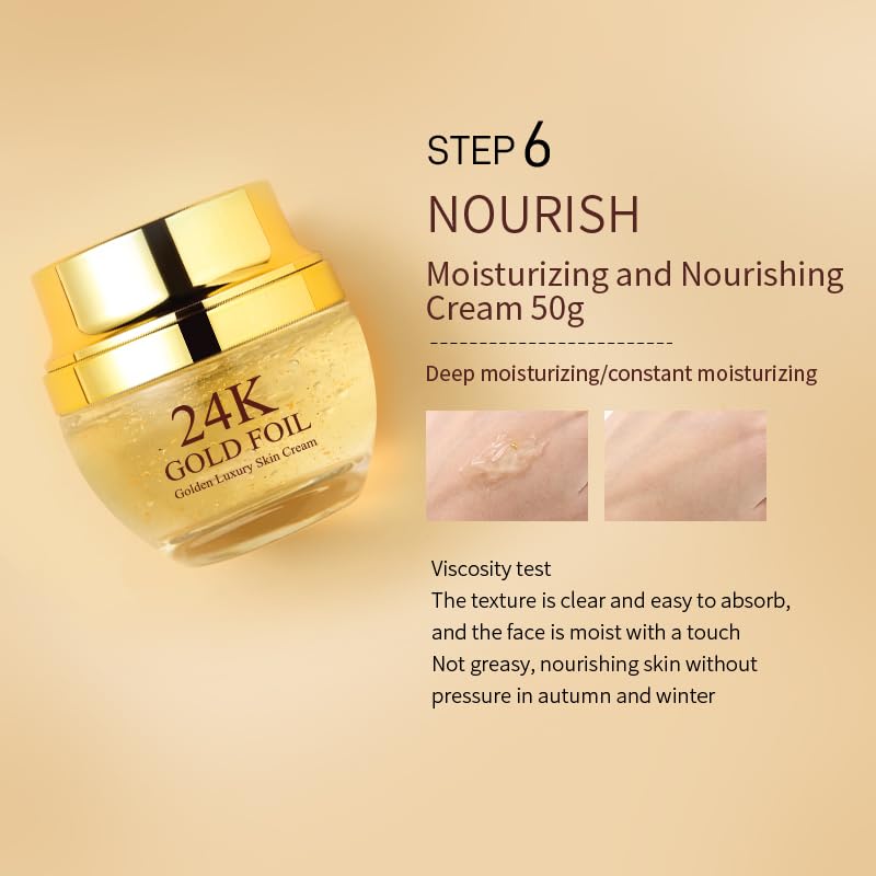 9-Piece Skincare Set – Collagen, Hyaluronic Acid & Snail Mucin - Urbizia
