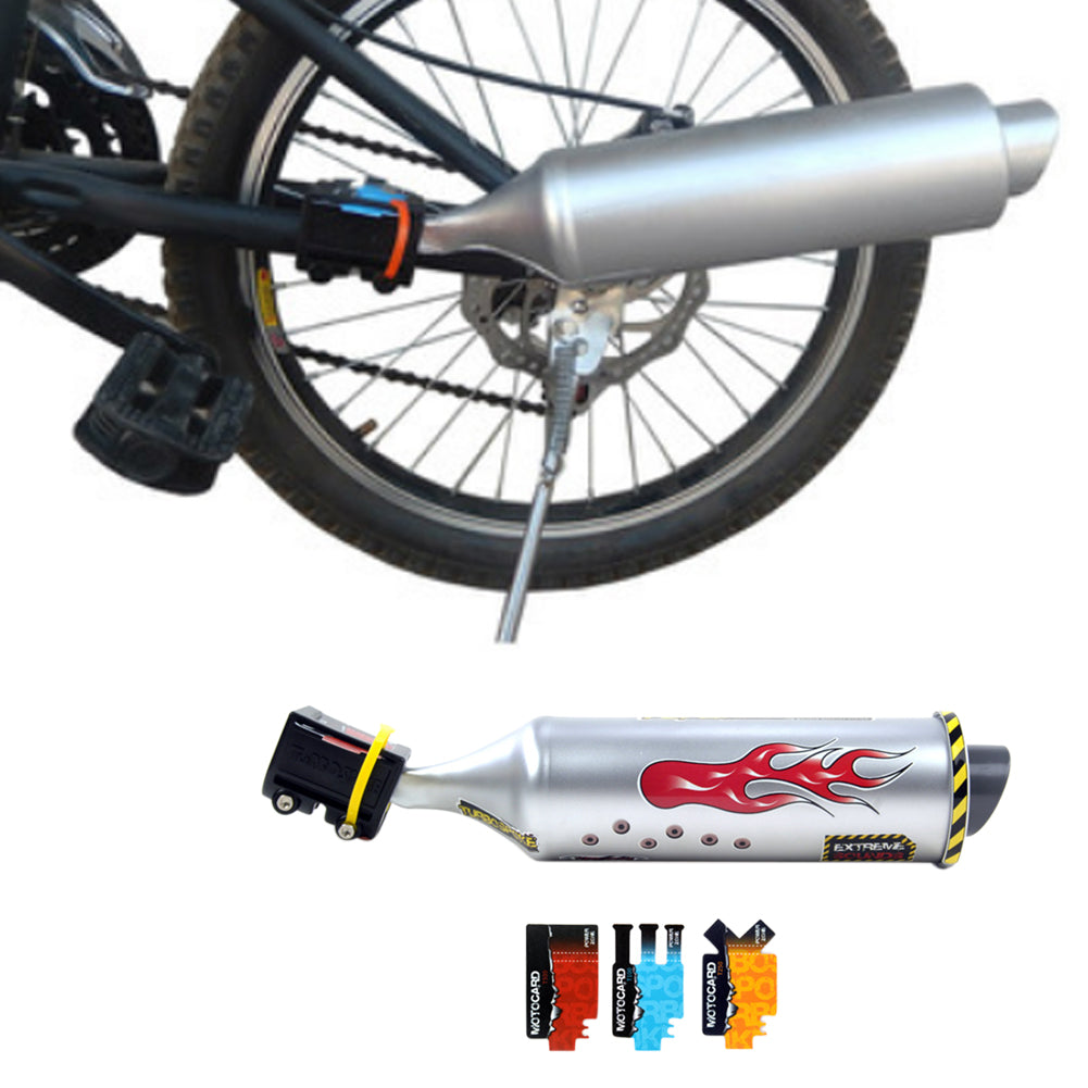 Turbo Bicycle Motorcycle Sound Effect Exhaust Pipe