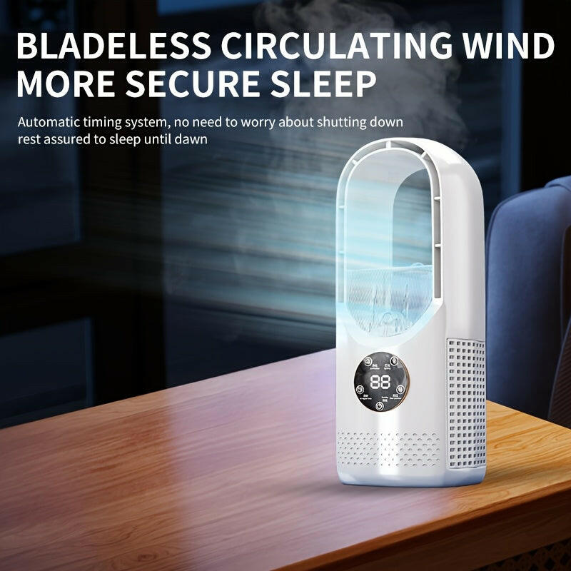 Portable USB Bladeless Air Cooling Fan - Urbizia