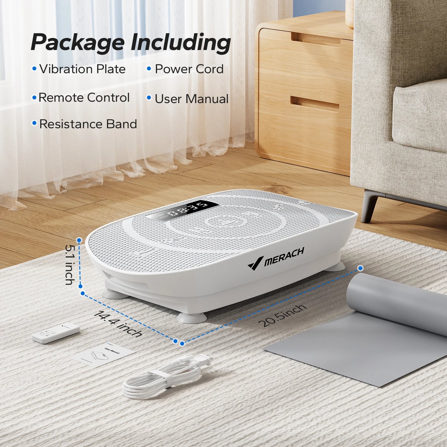 Vibration Plate Exercise Machine For Whole Body Workout - Urbizia