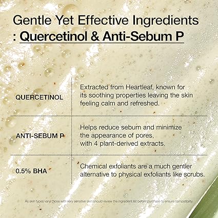 ANUA Heartleaf Quercetinol Pore Deep Cleansing Foam – Korean Face Wash 150ml - Urbizia