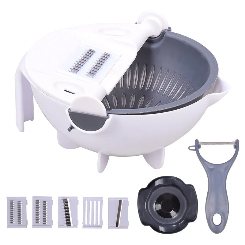 Vegetable Cutter 4 in 1 Handheld Electric Wireless Chopper & Slicer