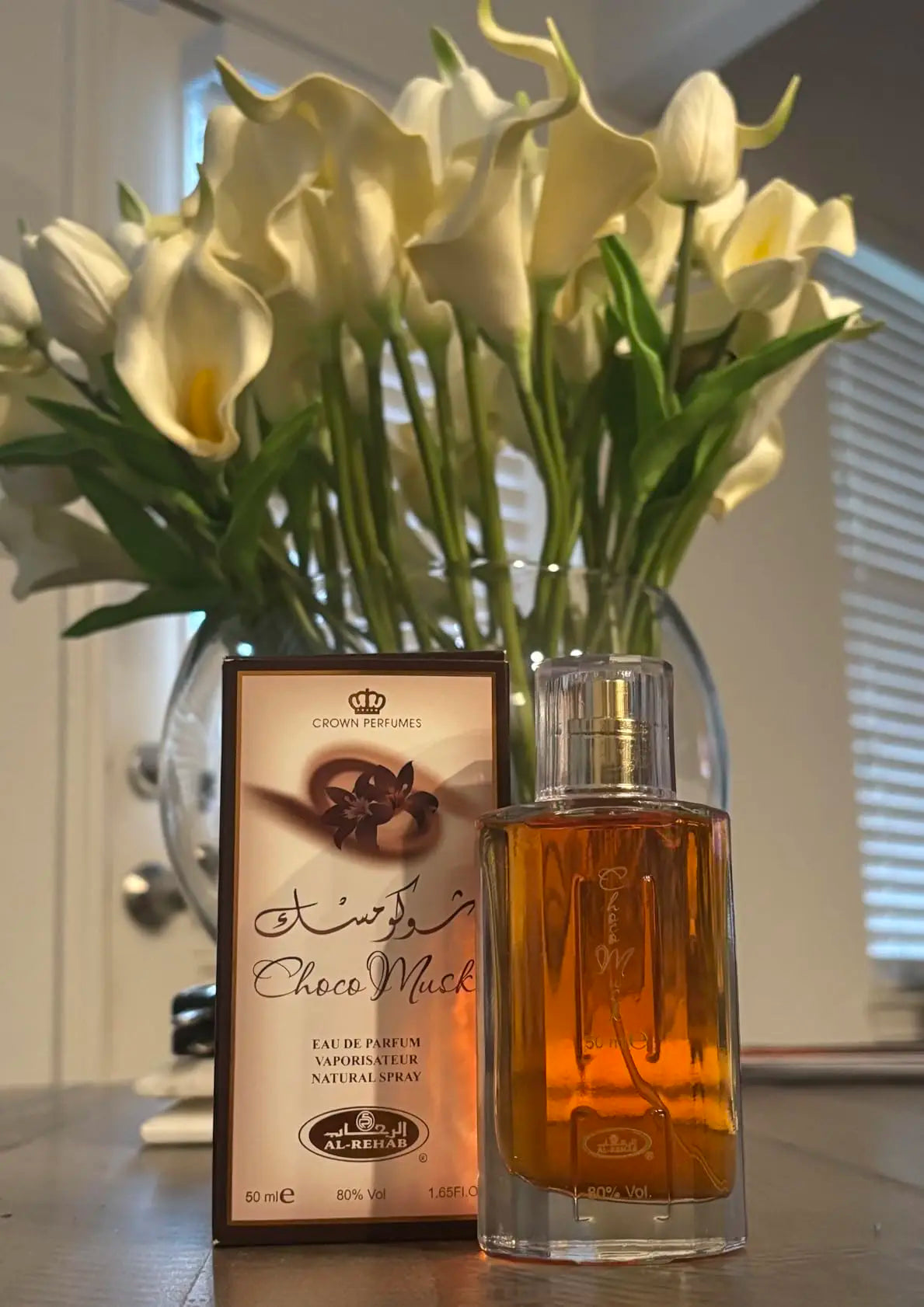 Al-Rehab Choco Musk Eau De Parfum Spray, 1.65 Oz/50 ml
