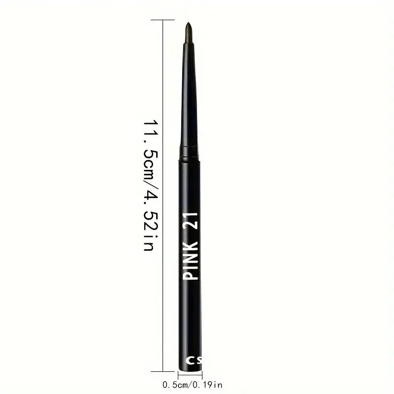 10-Pack Long-Lasting Black Eyeliner Pencils - Urbizia