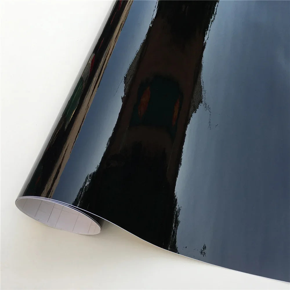 All Black Carbon Fiber Car Stickers – Vinyl Wrap Film Glossy/Matte Foil