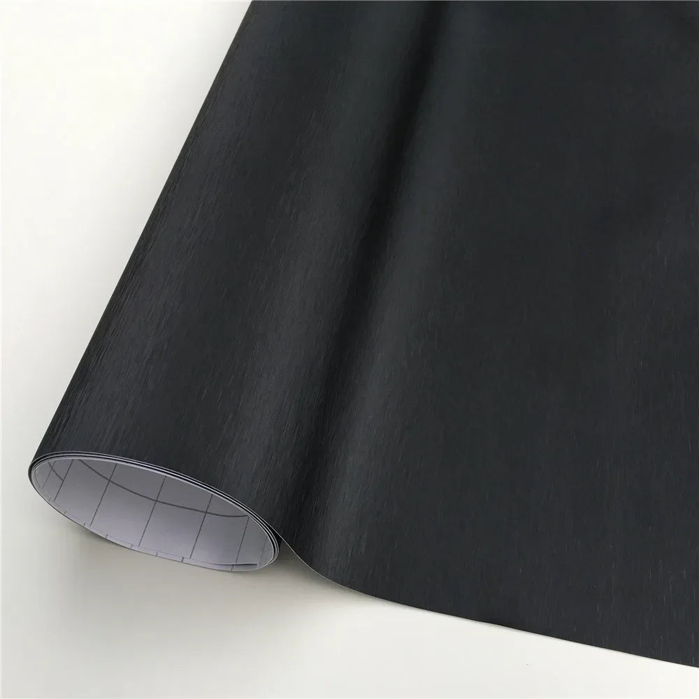 All Black Carbon Fiber Car Stickers – Vinyl Wrap Film Glossy/Matte Foil