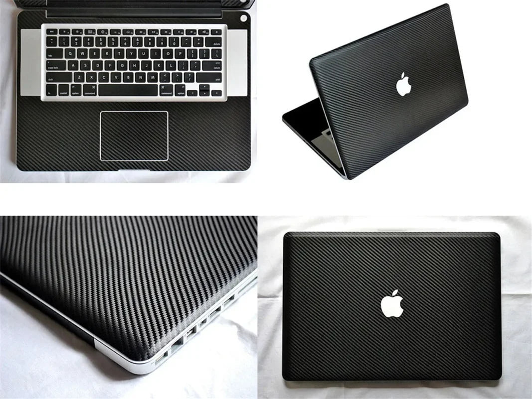 All Black Carbon Fiber Car Stickers – Vinyl Wrap Film Glossy/Matte Foil