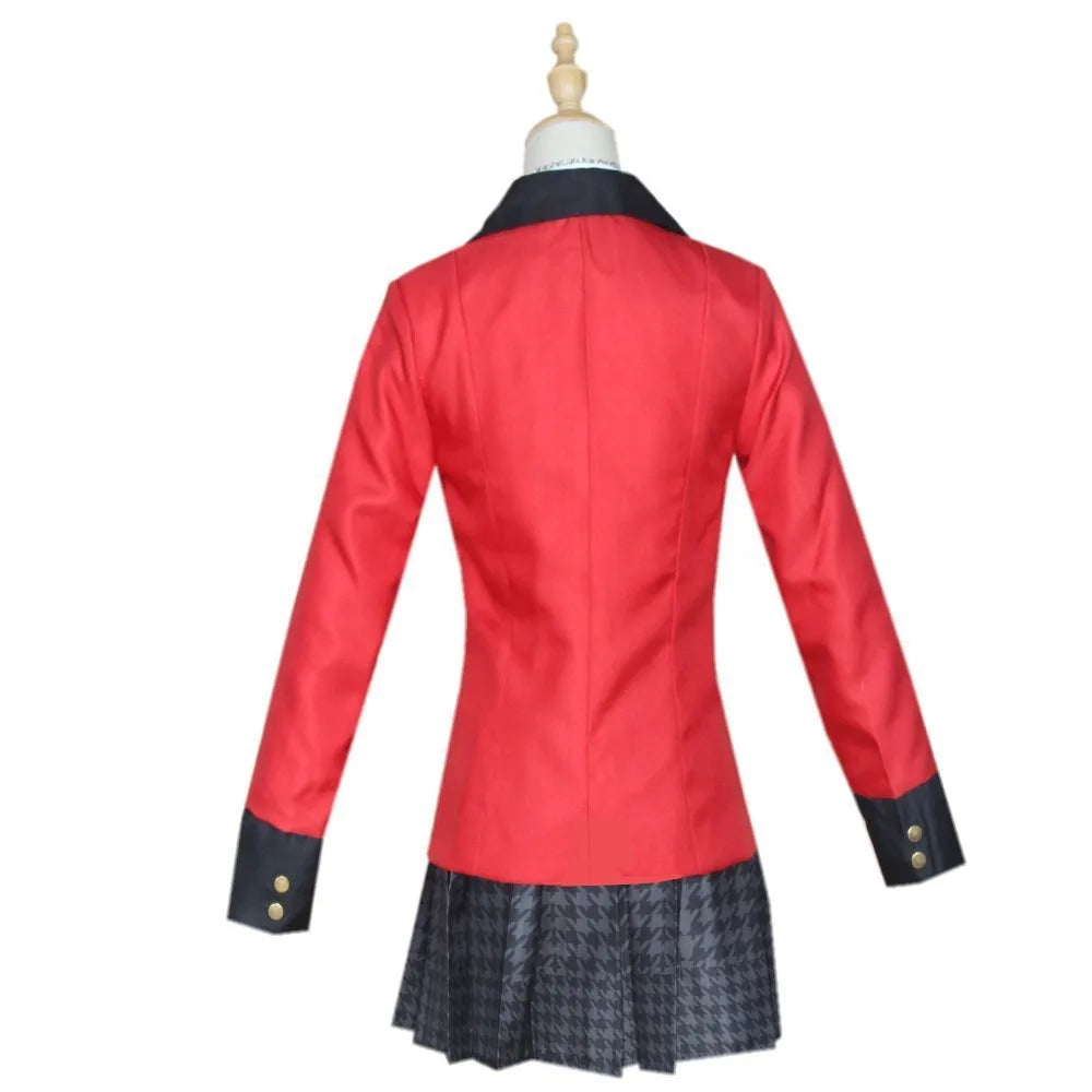 Anime Kakegurui Yumeko Jabami Cosplay Costume – Japanese School Girl JK Uniform for Halloween & Cosplay