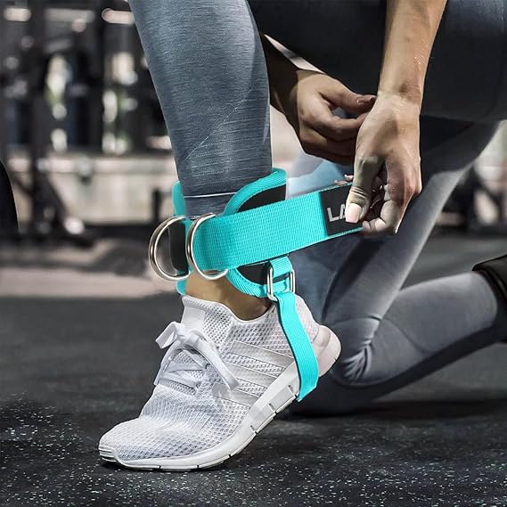 Ankle Straps for Cable Machines – Adjustable Comfort Ankle Cuffs for Glute Kickbacks & Leg Workouts - Urbizia