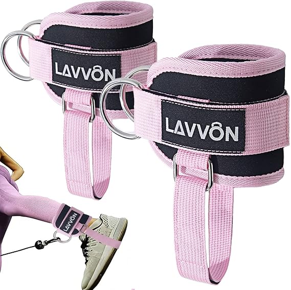 Ankle Straps for Cable Machines – Adjustable Comfort Ankle Cuffs for Glute Kickbacks & Leg Workouts - Urbizia