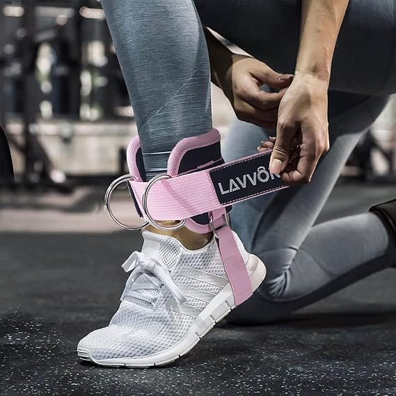 Ankle Straps for Cable Machines – Adjustable Comfort Ankle Cuffs for Glute Kickbacks & Leg Workouts - Urbizia