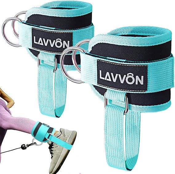 Ankle Straps for Cable Machines – Adjustable Comfort Ankle Cuffs for Glute Kickbacks & Leg Workouts - Urbizia