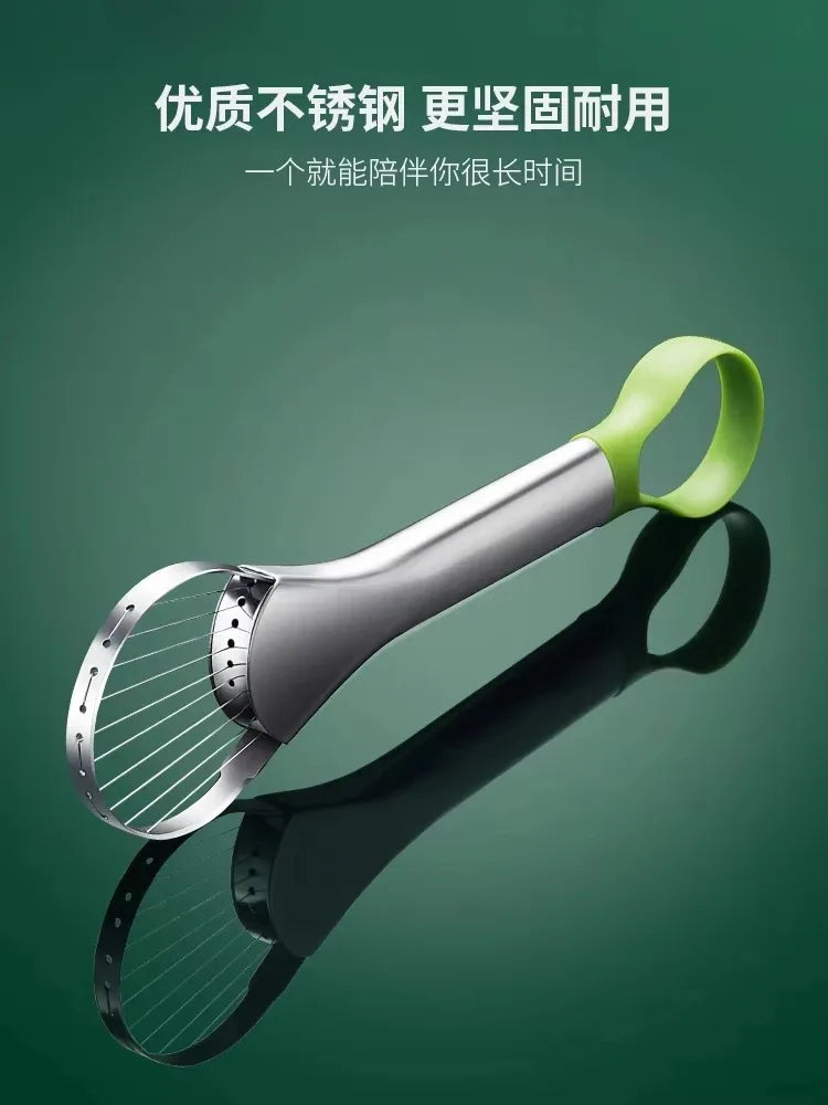 Avocado Knife Gadget – Stainless Steel Fruit Cutter for Kitchen & Home