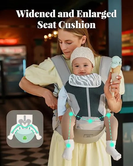 Baby Carrier, MOMTORY Safety-Certified 6-in-1 - Urbizia