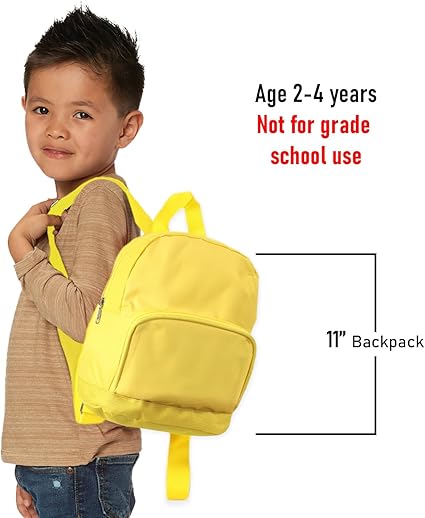 Baby Shark 11" Mini School Backpack Set for Kids – 4 Pc Bundle - Urbizia