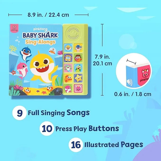 Baby Shark Musical Sound Book - Urbizia