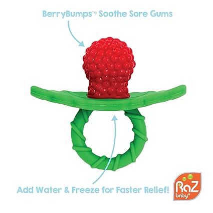 Baby Shark RaZbuddy Teether & Pacifier Holder – BPA-Free - Urbizia