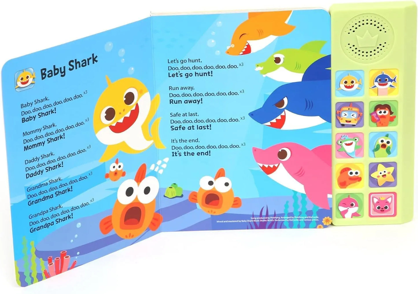 Baby Shark Musical Sound Book - Urbizia