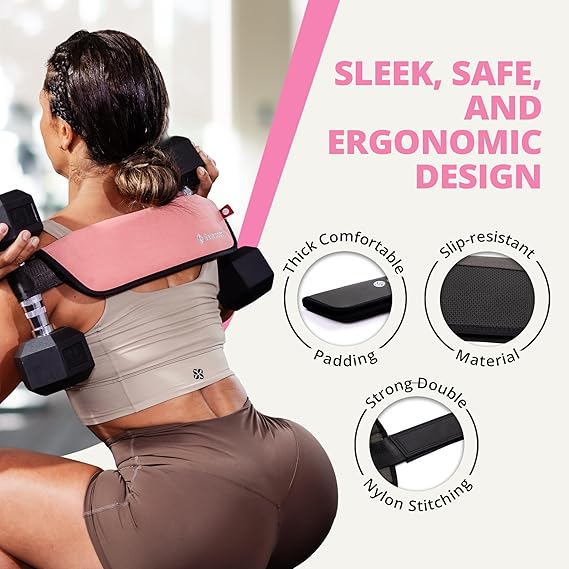 Bellabooty Hip Thrust Belt – Padded Exercise Belt for Dumbbells, Kettlebells & Plates - Urbizia