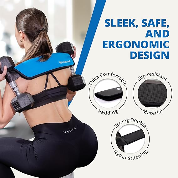 Bellabooty Hip Thrust Belt – Padded Exercise Belt for Dumbbells, Kettlebells & Plates - Urbizia