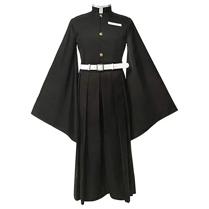 Bilibili Anime Demon Slayer Kimetsu No Yaiba – Tokitou Muichirou Cosplay Costume Uniform with Wig for Halloween Party