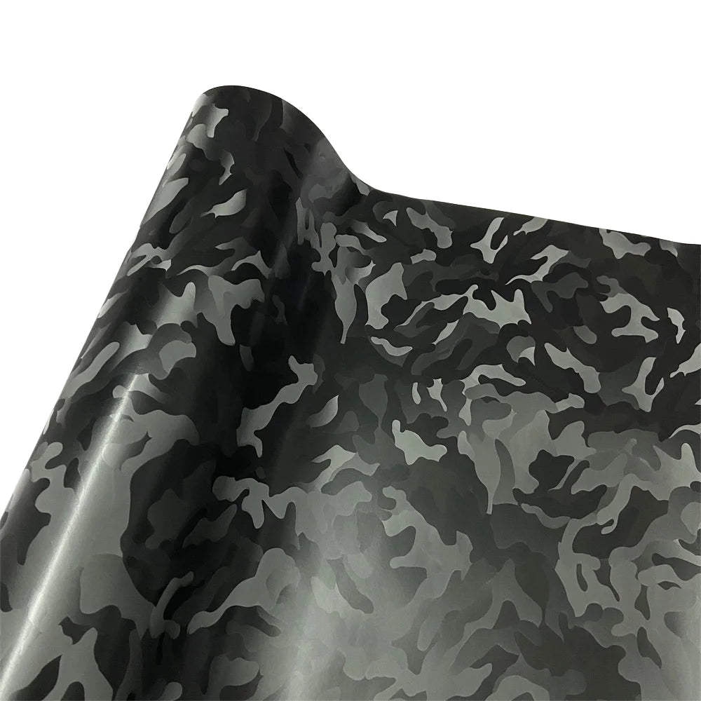 Black Forged Carbon Fiber Vinyl Wrap – Honeycomb Carbon Film for Car & Motorcycle
