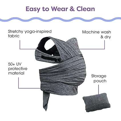 Boppy ComfyFit Adjustable Baby Carrier – Hybrid Wrap for Newborns to Toddlers - Urbizia