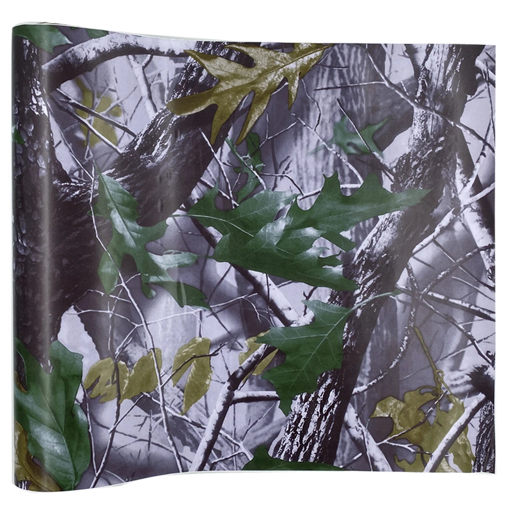 Camouflage Vinyl Wrap Film – Self-Adhesive Car & Bike Camo Sticker